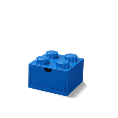 LEGO Storage stolní box 4 se zásuvkou - modrá
