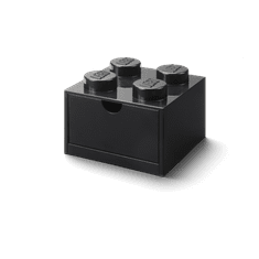 LEGO Storage stolní box 4 se zásuvkou - černá