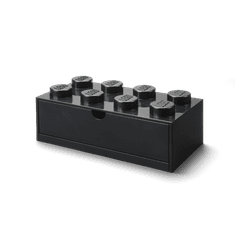 LEGO Storage stolní box 8 se zásuvkou - černá