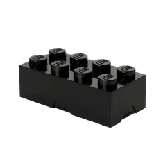 LEGO Storage box na svačinu 100 x 200 x 75 mm - černá