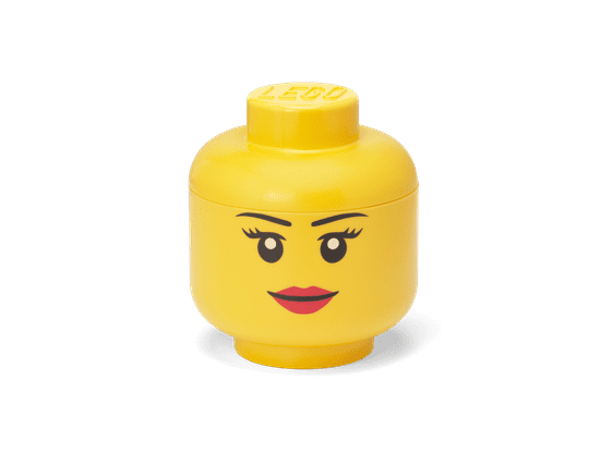LEGO Storage úložná hlava (velikost S) - dívka