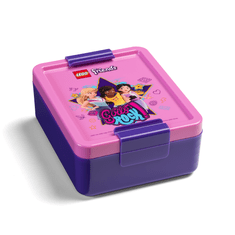 LEGO Storage Friends Girls Rock box na svačinu - fialová