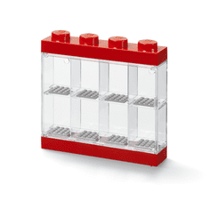 LEGO Storage sběratelská skříňka na 8 minifigurek - červená