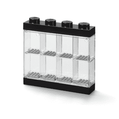 LEGO Storage sběratelská skříňka na 8 minifigurek - černá