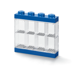 LEGO Storage sběratelská skříňka na 8 minifigurek - modrá