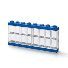 LEGO Storage sběratelská skříňka na 16 minifigurek - modrá