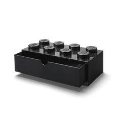 LEGO Storage stolní box 8 se zásuvkou - černá