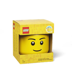 LEGO Storage úložná hlava (velikost L) - chlapec