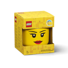 LEGO Storage úložná hlava (velikost S) - dívka
