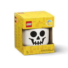 LEGO Storage úložná hlava (velikost S) - kostlivec