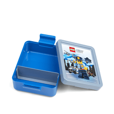 LEGO Storage CITY box na svačinu - modrá