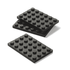 LEGO Storage organizér se třemi zásuvkami - tmavě šedá
