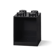 LEGO Storage Brick 4 závěsná police - černá