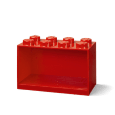 LEGO Storage Brick 8 závěsná police - červená