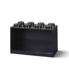 LEGO Storage Brick 8 závěsná police - černá