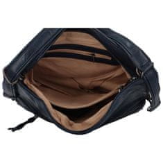 Romina & Co. Bags Dámský praktický koženkový kabelko-batoh Paloma, tmavě modrá