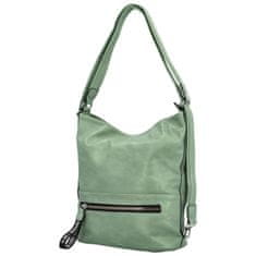 Romina & Co. Bags Stylový dámský kabelko-batoh Trittia, světle zelená