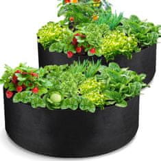 HOME & MARKER® Látkový zahradní záhon pro všechny druhy rostlin, 90x30cm PLANTIE 1+1 ZDARMA | P2LANTIE