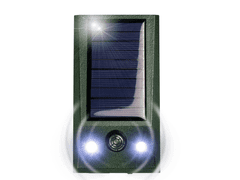 GARDINO Ultrazvukový Odpuzovač Zvěře Solární BASIC Plus USB, s LED bleskem