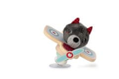 Lilliputiens houpací letadlo s pilotem - vlk Ludvík