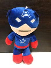 Plush Plyšová hračka Kapitán Amerika s přísavkou 26cm