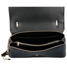DIANA & CO Luxusní kabelka přes rameno Lussie, černá