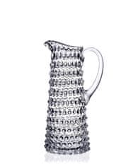 Bohemia Crystal Ručně vyrobený křišťálový džbán na vodu a pivo s originálním designem. Objem 1000ml. Lze mýt v myčce