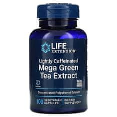 Life Extension Doplňky stravy Life Extension Lightly Caffeinated Mega Green Tea Extract Zielona Herbata Ekstrakt 725 Mg (100 tobolek) 8589