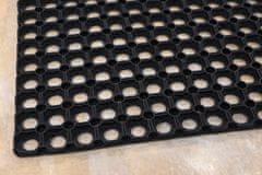 Rohožka guma Domino 17mm 40x60