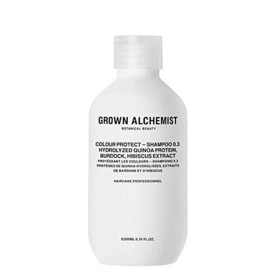 Grown Alchemist Šampon pro barvené vlasy Hydrolyzed Quinoa Protein, Burdock, Hibiscus Extract (Colour Protect Shampo