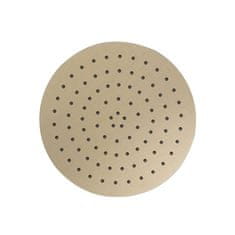 BPS-koupelny Sprchová hlavice - kruh Uni R G Zlatá (ø 30 cm)