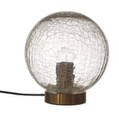 Northix Stolní lampa s kulovou skleněnou koulí 