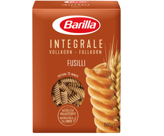 Barilla  celozrnné těstoviny Integrale Fusilli original z Itálie 500g