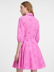 Orsay Růžové dámské košilové šaty 38