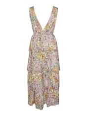 Y.A.S Dámské šaty YASADDISON Regular Fit 26032843 Gardenia (Velikost L)