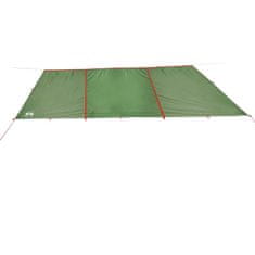 Vidaxl Kempingová plachta zelená 420 x 440 cm nepromokavá
