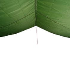 Vidaxl Kempingová plachta zelená 420 x 440 cm nepromokavá