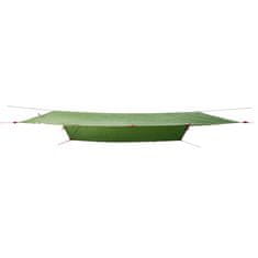 Vidaxl Kempingová plachta zelená 500 x 294 cm nepromokavá