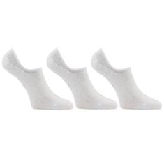 Voxx 3PACK ponožky bílé (Barefoot sneaker) - velikost M
