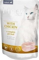 Piper PIPER CAT kapsička pro kočky, kuřecí 100g
