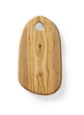 Hendi Servírovací prkénko z olivového dřeva s otvorem, HENDI, 250x165x(H)18mm - 505229