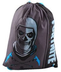 CurePink Gym bag pytlík Fortnite: Skull Trooper (32 x 41 cm)