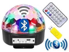 Verk 15899 LED Disko koule Bluetooth s dálkovým ovládáním