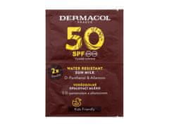 Dermacol 2x15ml sun milk spf50, opalovací přípravek na tělo