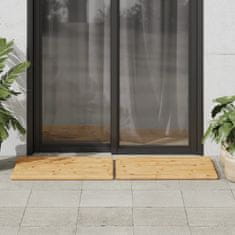 Petromila Koupelnové předložky 2 ks 70 x 50 cm bambus