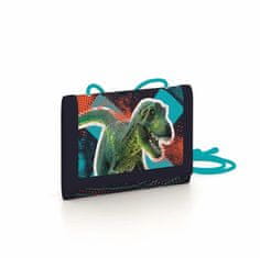 Oxybag Dětská textilní peněženka Oxybag Premium Dinosaurus