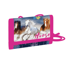 Oxybag Dětská textilní peněženka kůň