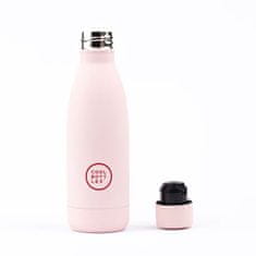 Cool Bottles Nerezová termolahev COOL BOTTLES Pastel Pink třívrstvá 350ml NEW