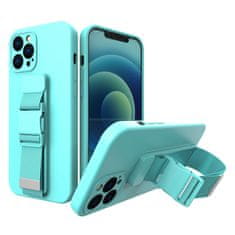 FORCELL Pouzdro na mobil s popruhem Rope Case iPhone 11 Pro jasně, modrá, 9145576217542