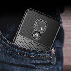 FORCELL pouzdro Thunder Case pro Motorola Moto E7 , černá, 9111201922433